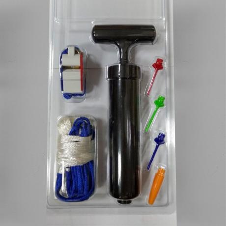 TAYUAUTO P002 Basketball Supplies Group (Ball Bag / Whistle / Pumping Needle / Pump)